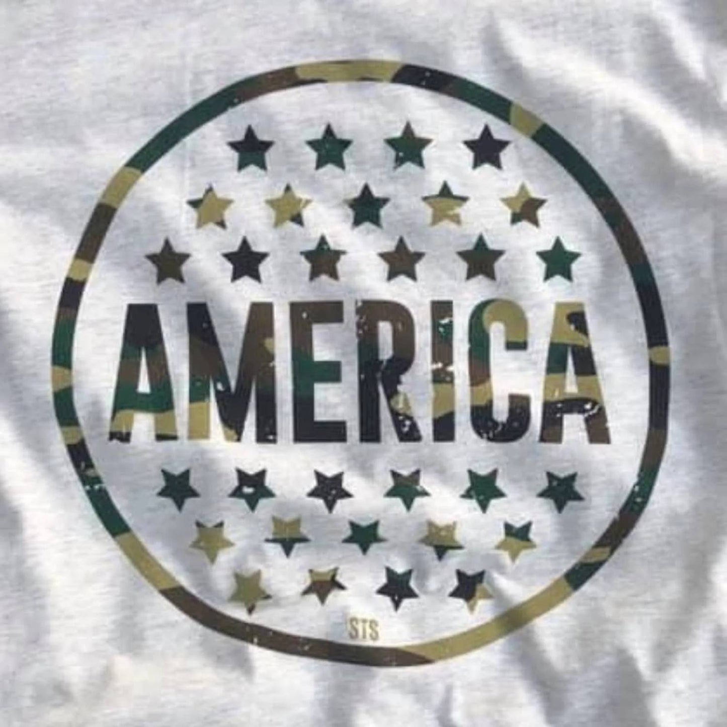 Camo America Graphic Tee
