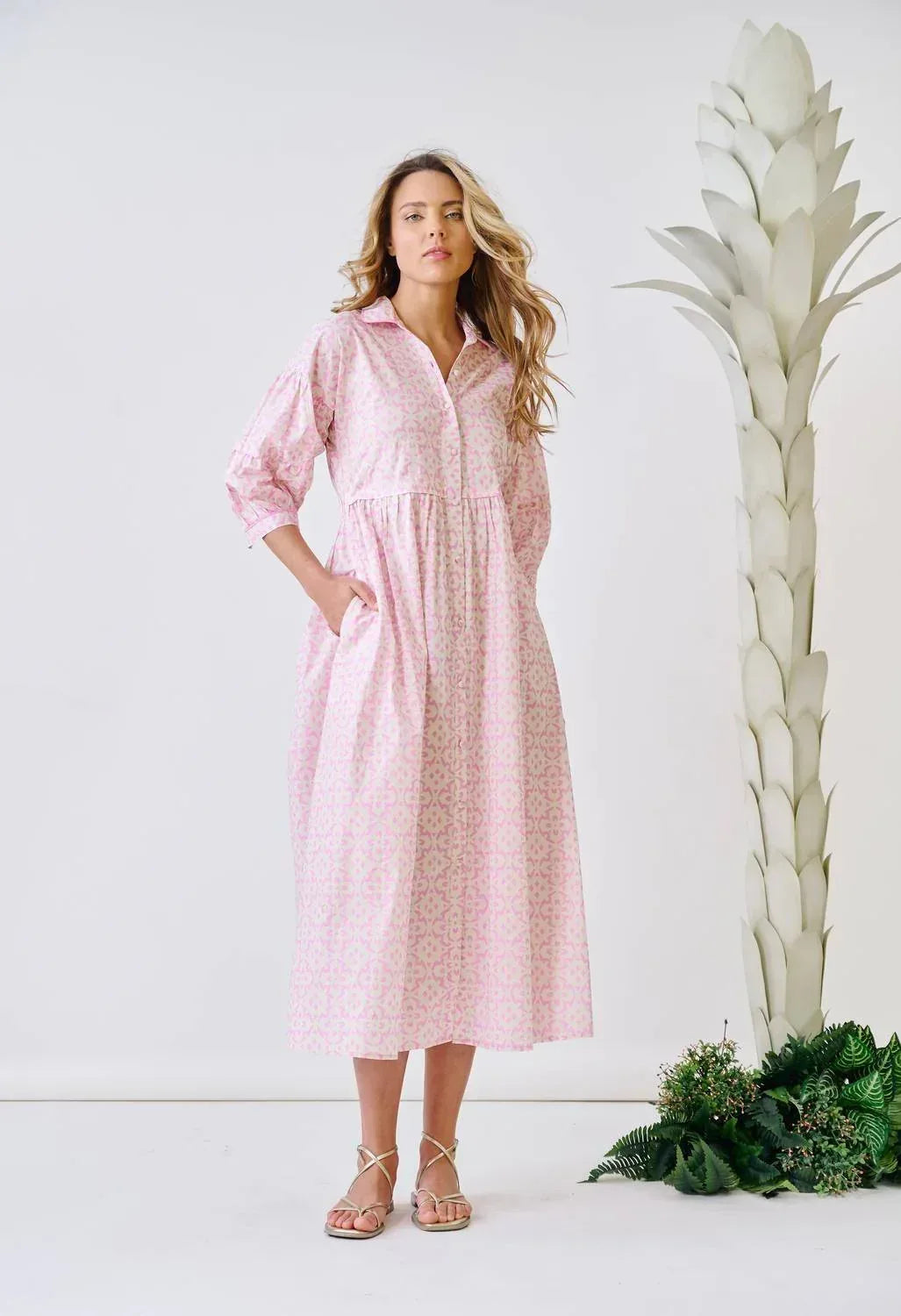 BROOKS AVENUE - Penne Midi Dress - Rack Hunt