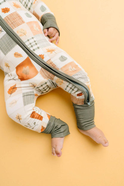 Kid's Autumn Patchwork Bamboo Sleeper
