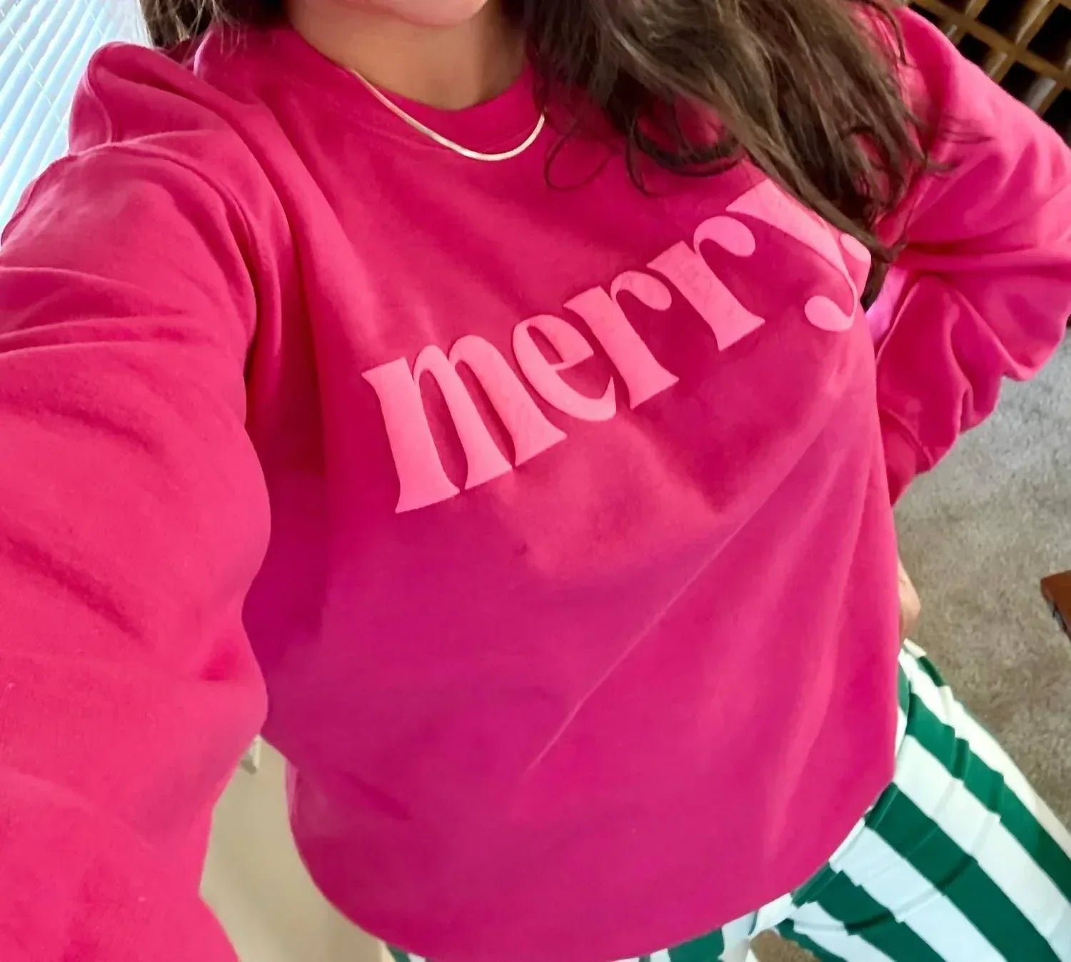Poppy & Pine - Puffy Merry Sweatshirt - Rack Hunt