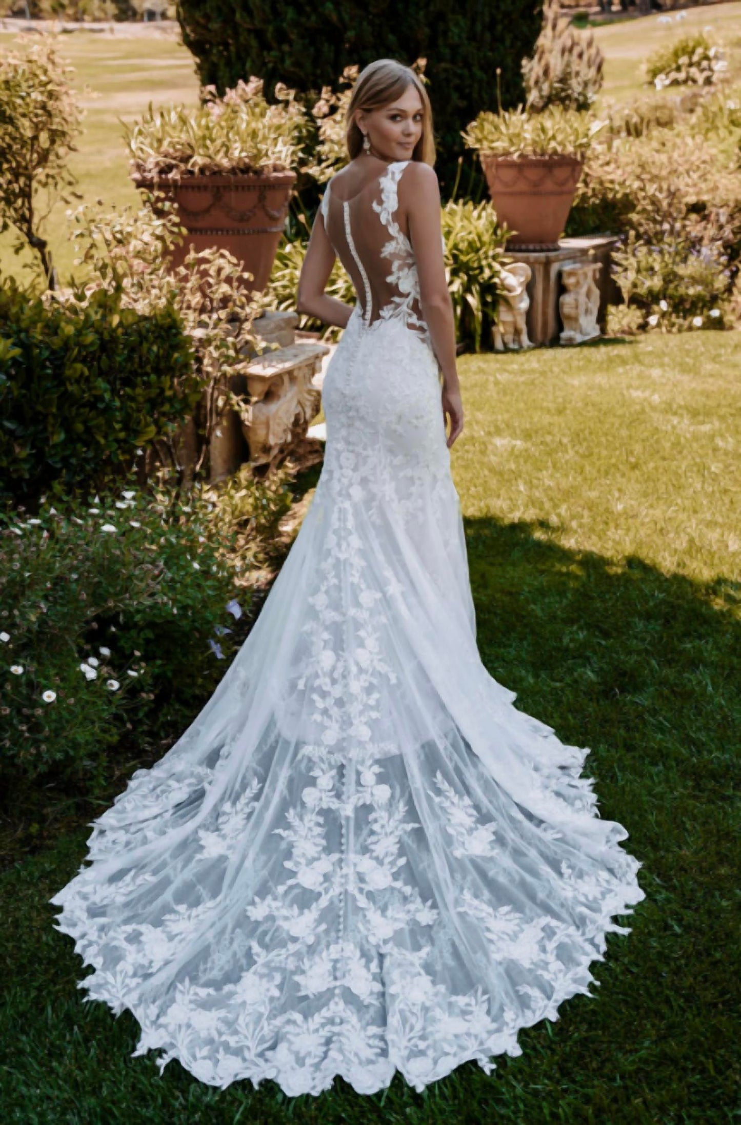 Fitted Lace Bridal Gown