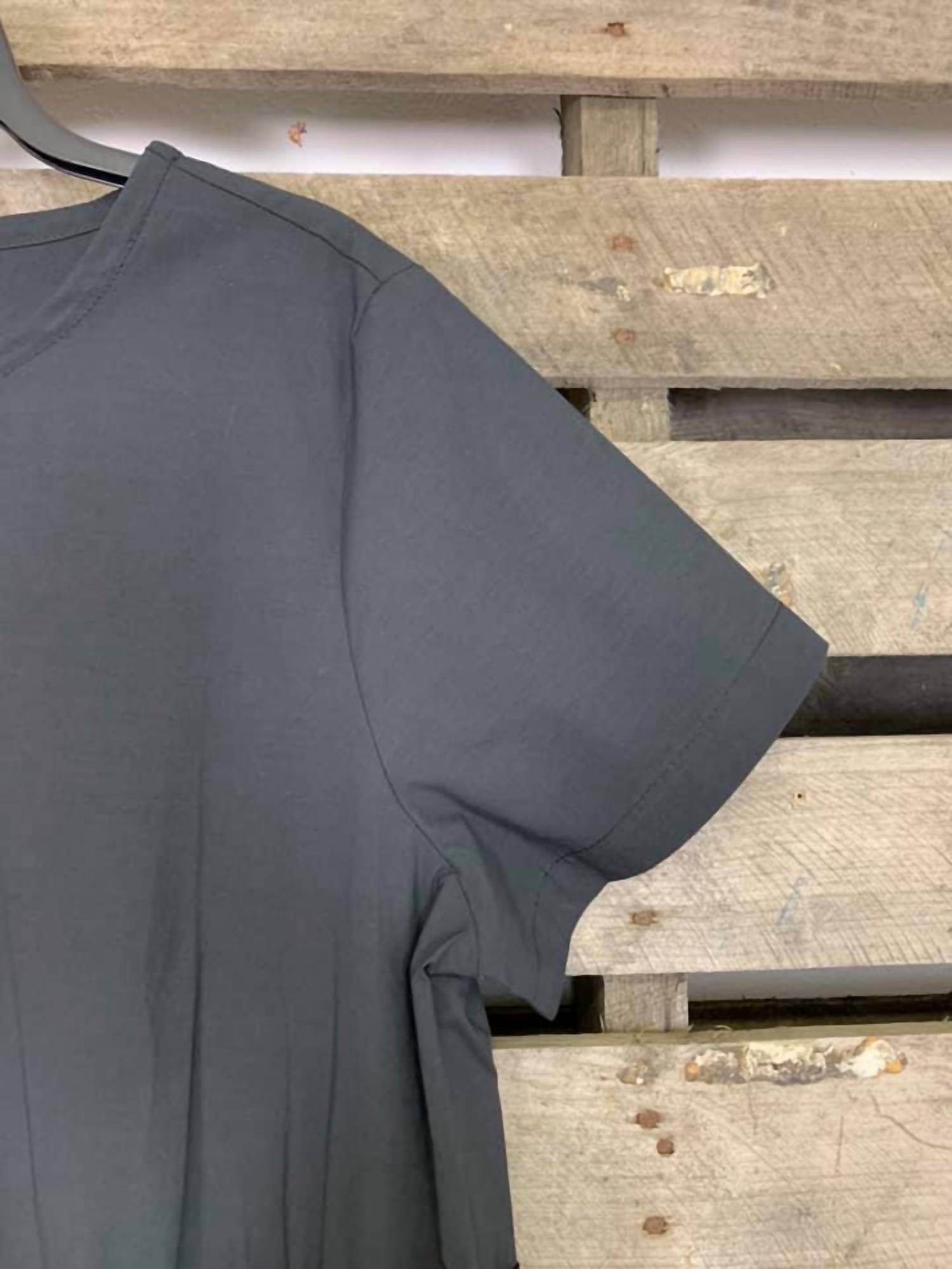 Amma by Kedem Sasson - Short Sleeve Solid Midi Dress - Rack Hunt