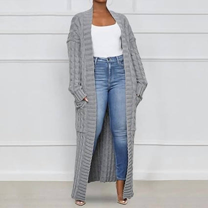 My Long Knitted Sweater Cardigan
