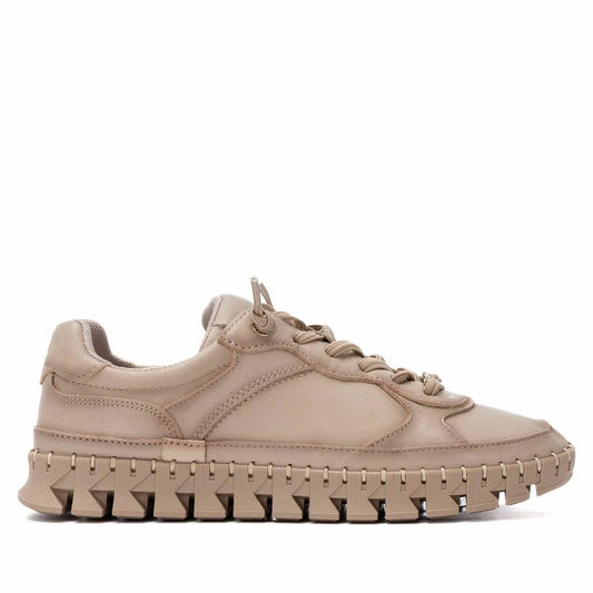 Women's Leather Lace-up Sneakers
