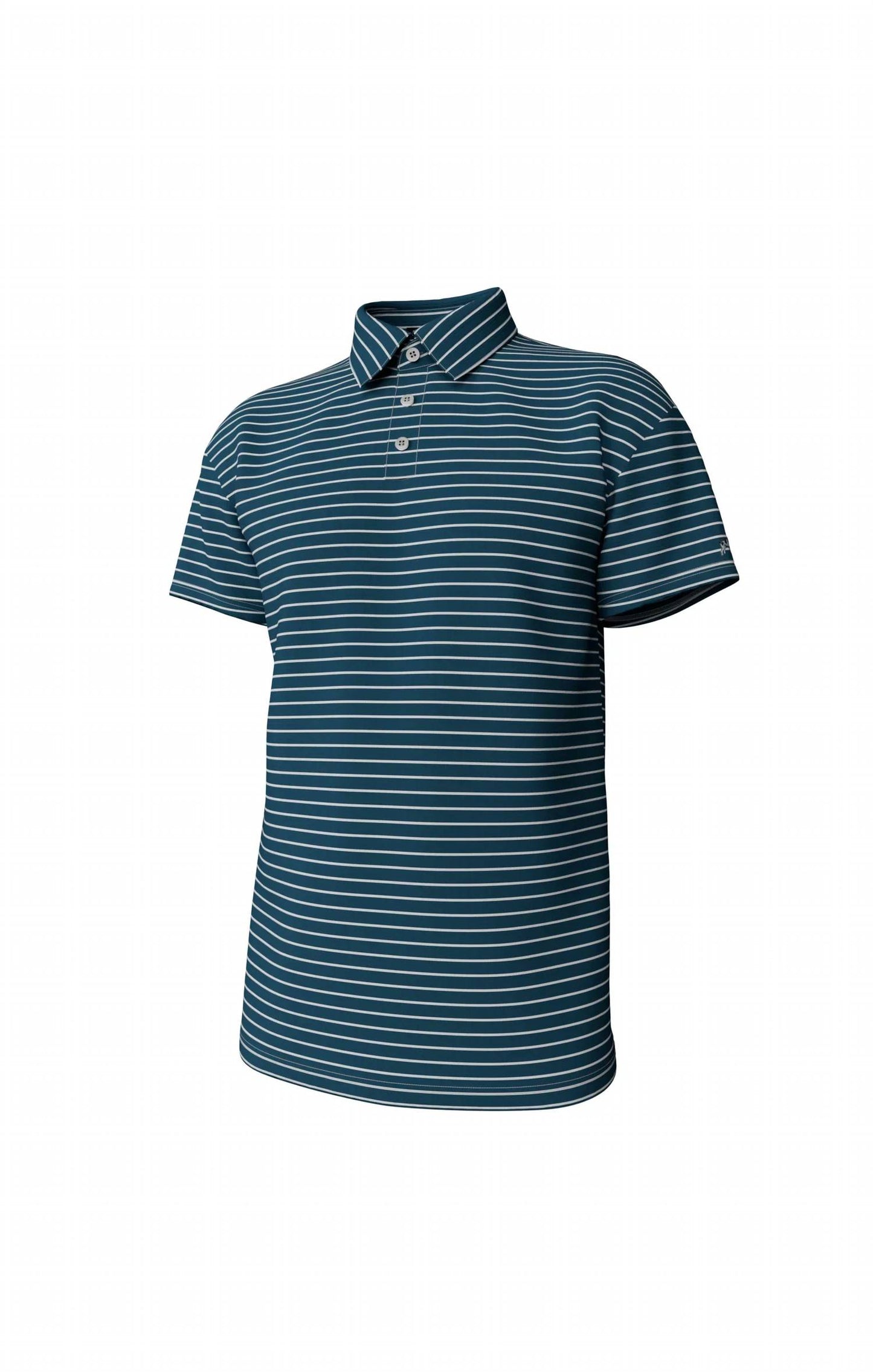Men's Horizon Stripe Performance Polo