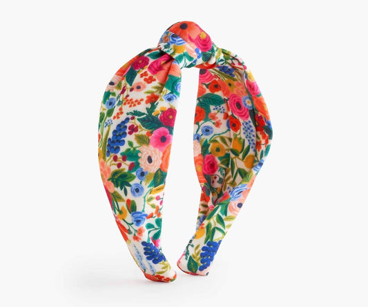 Rifle Paper Co. - Women's Garden Party Knotted Headband - Rack Hunt -