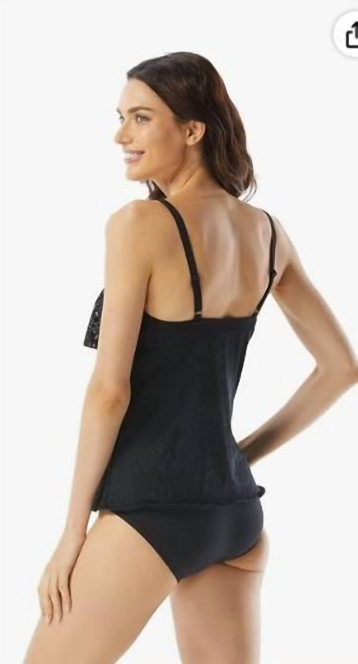 Jane Ruffle Tankini Top