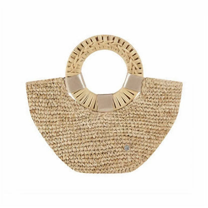 Florabella - Crochet Raffia Small Tote - Rack Hunt