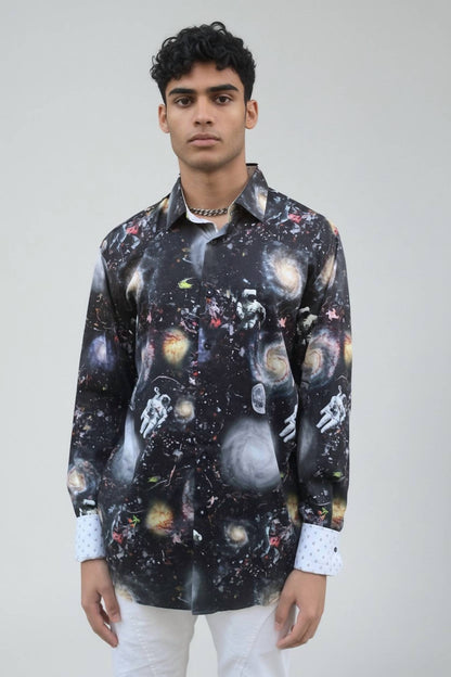 Slim Fit Long Sleeve Dress Shirt