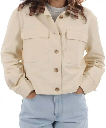 Rhythm. - Dylan Cropped Shacket - Rack Hunt