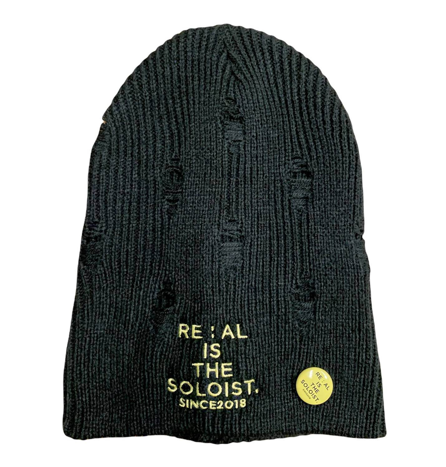 THE SOLOIST X RE:AL - Men's Straight Knit Beanie - Rack Hunt -