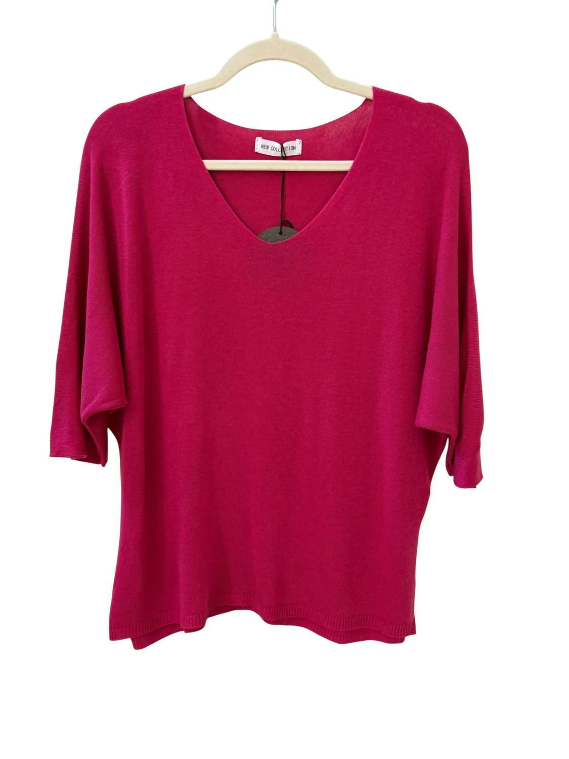 Cocco Bello - Women's Fine Knit Bat Sleeve Sweater - Rack Hunt -