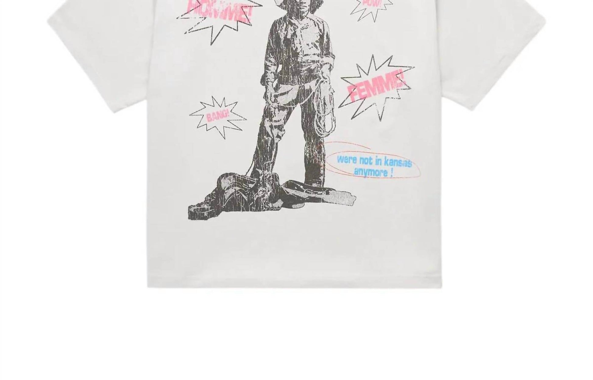 Homme + Femme - Men's Top Gun Cropped Tee - Rack Hunt