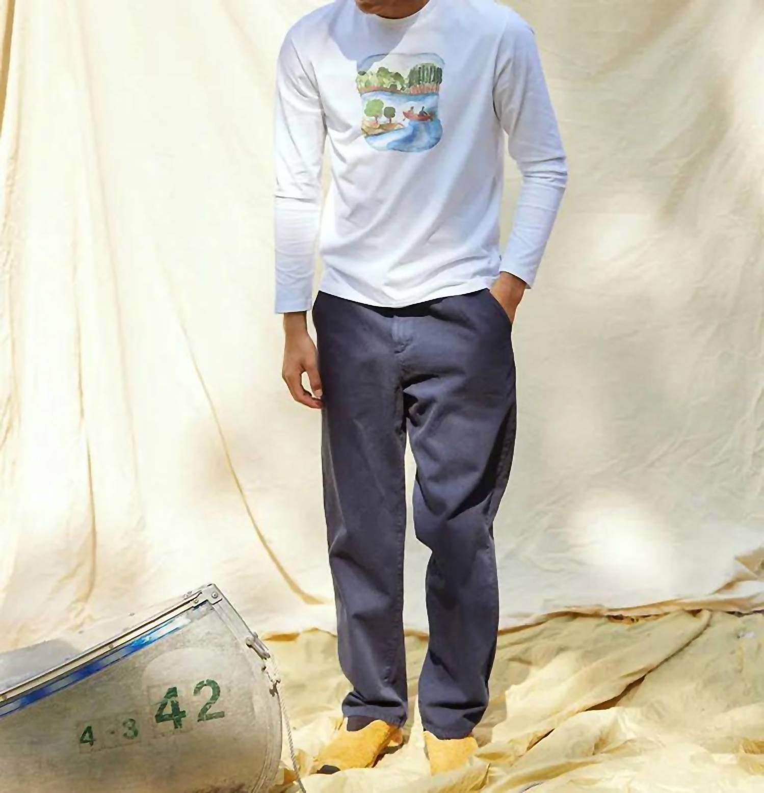 forét - Canoe Long Sleeve Tee - Rack Hunt -