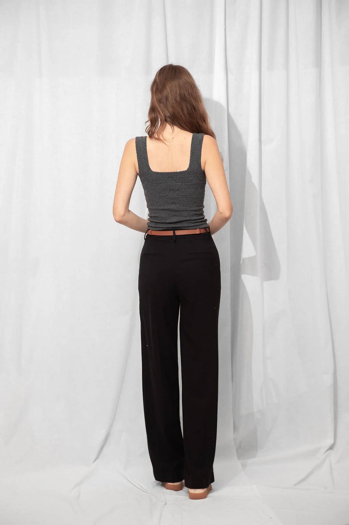 Lucy High Rise Wide Leg Trouser