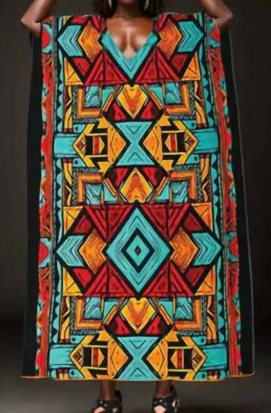 Kara Chic - Maxi Kaftan Dress - Rack Hunt