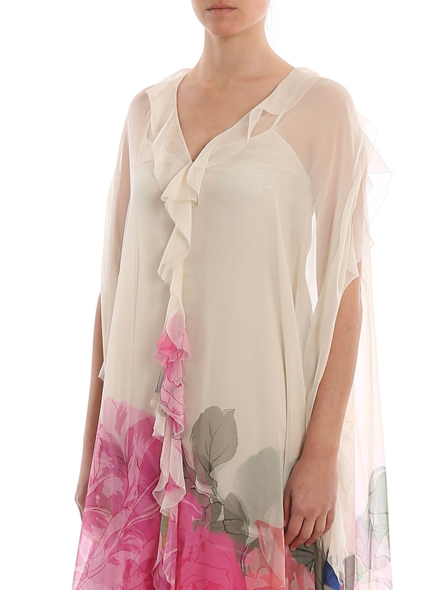 Valentino - Macro Camelia Evening Dress - Rack Hunt