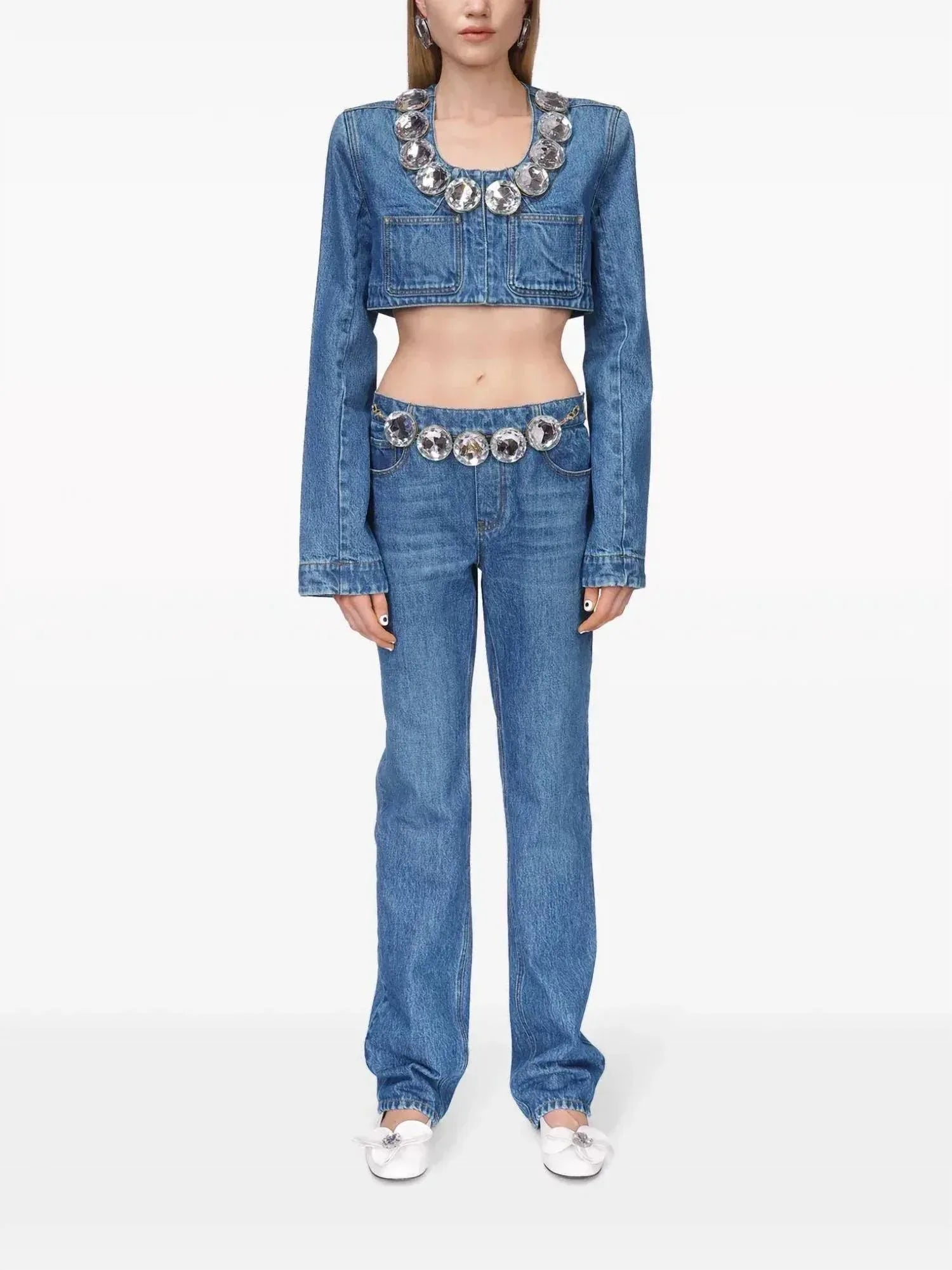 AREA - Jumbo Crystal Jean - Rack Hunt