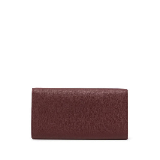 Women's Embossed Logo Continental Wallet