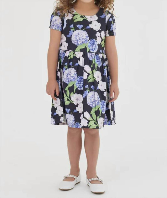 Sasha+Z - Hydrangea Printed Poplin Dress - Rack Hunt -
