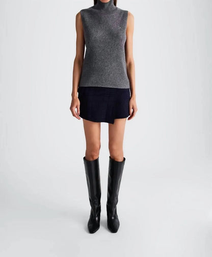 IN/ONE - Nola Cashmere Sleeveless Turtleneck - Rack Hunt