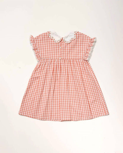 Lila Gingham Check Dress