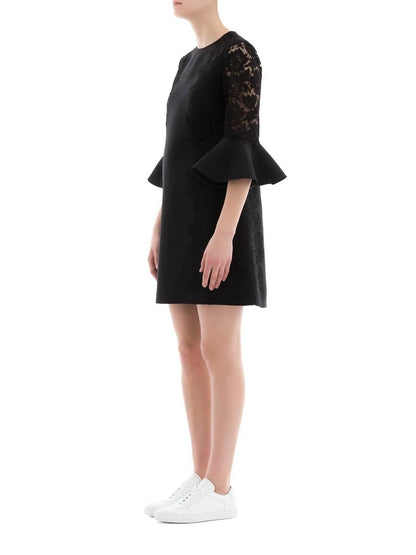 Valentino - Lace Round Neck Dress - Rack Hunt