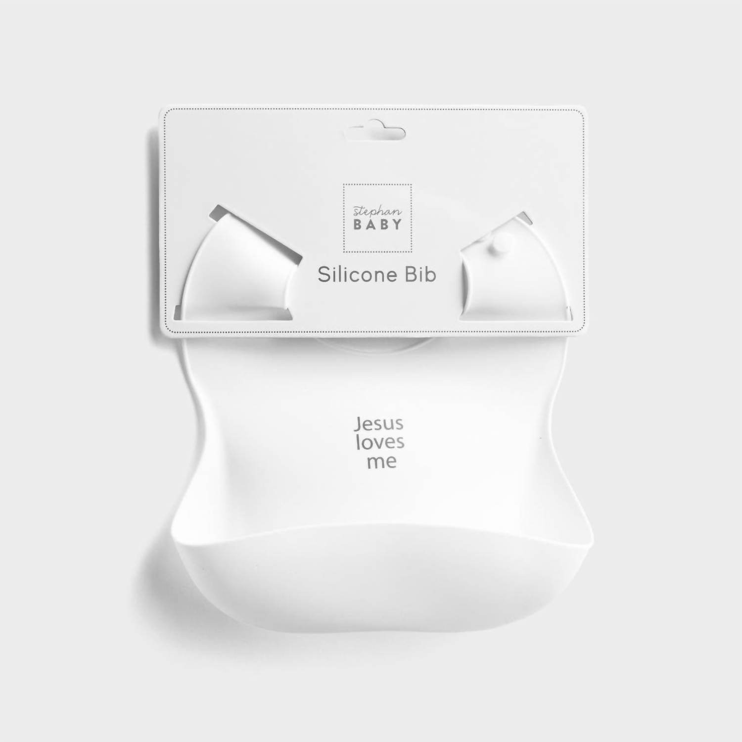 Faithworks - Silicone Bib - Jesus Loves Me - Rack Hunt -