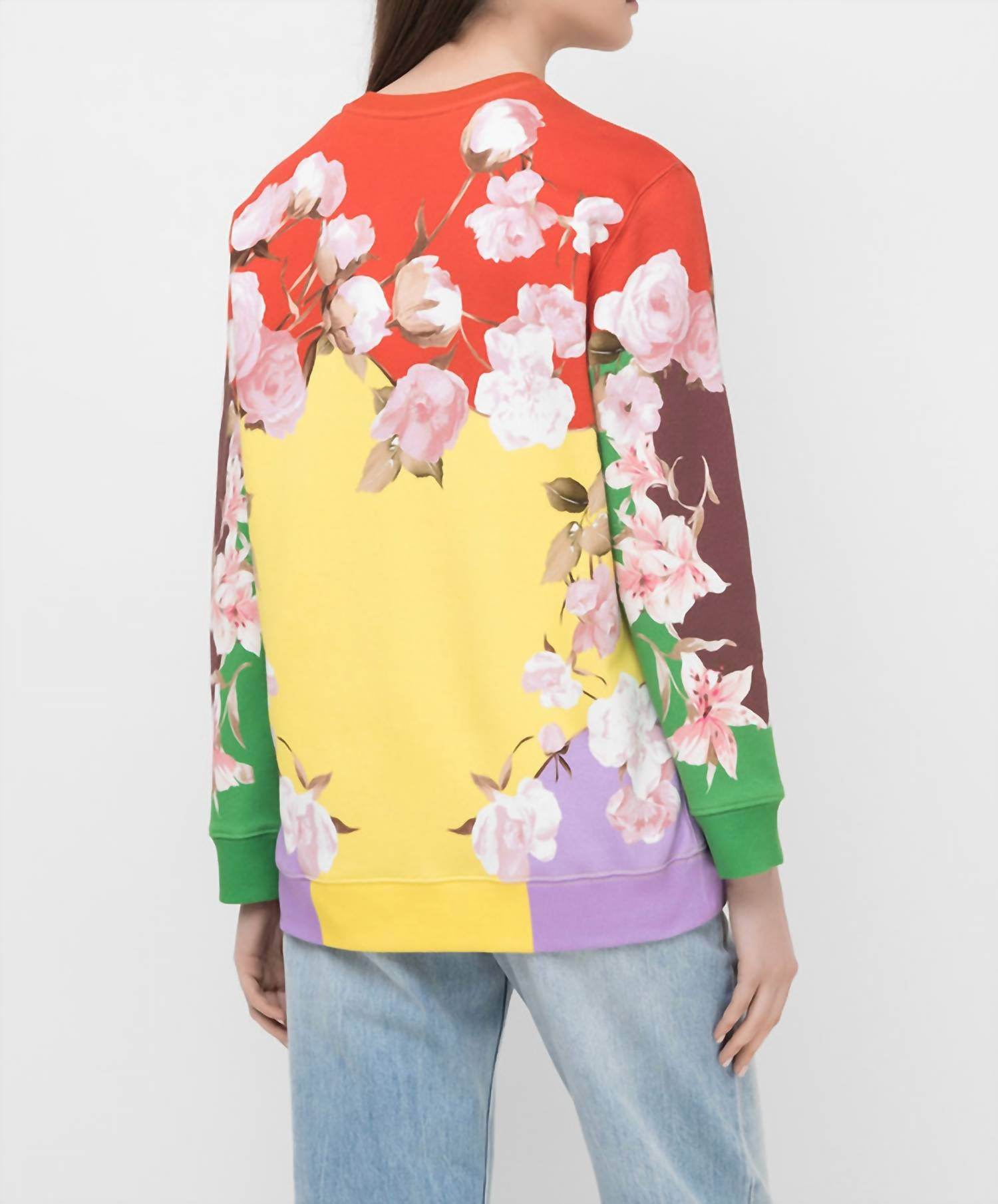 Valentino - Floral Pattern Sweatshirt - Rack Hunt