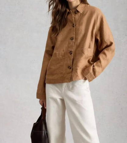 Isabel Linen Jacket