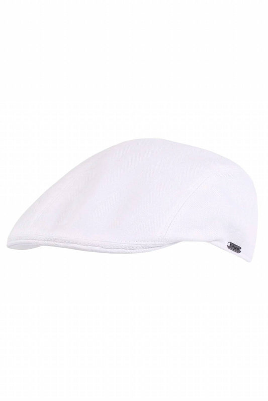 Men's Ivy Modern Subalpino Herringbone Linen Cap