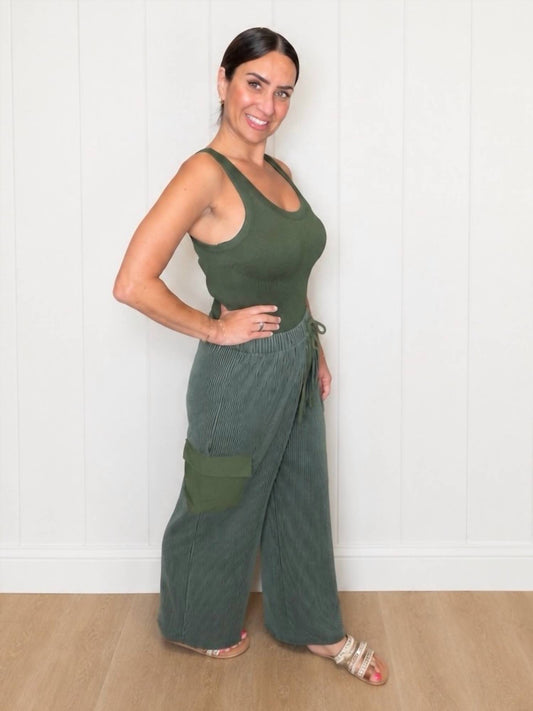 Ribbed Cargo Bottoms