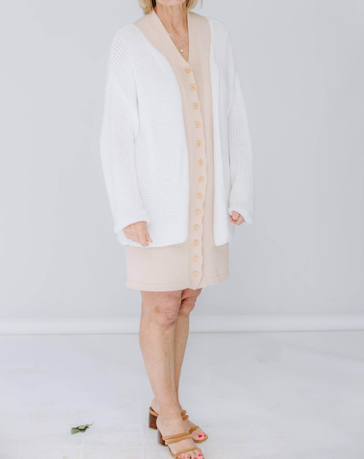 été noir - Button Up Mini Dress - Rack Hunt -