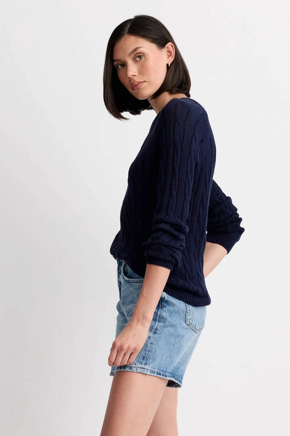 Raleigh Cable Pullover Sweater