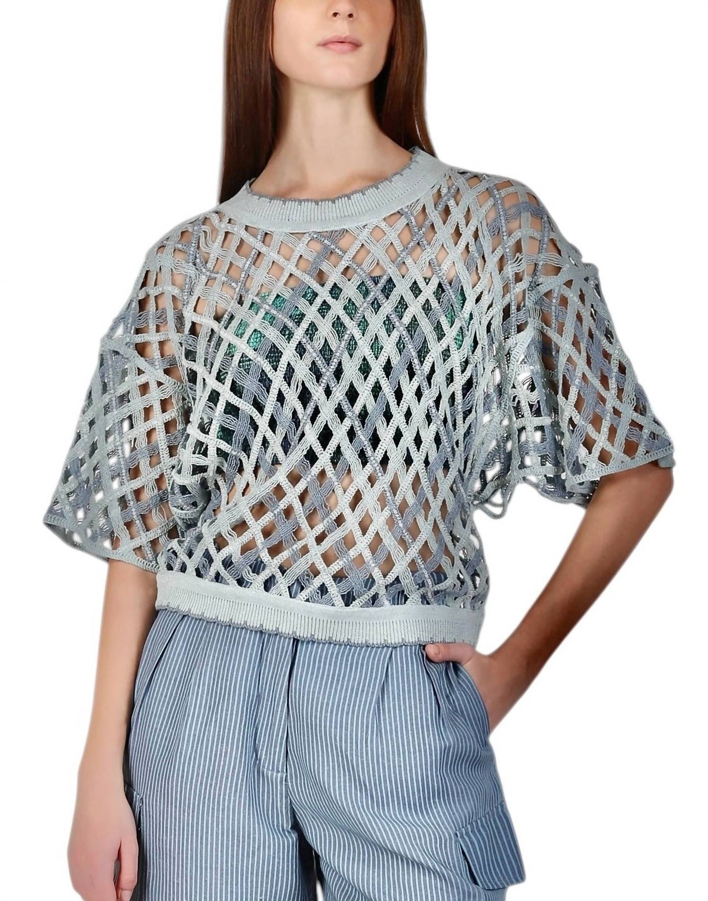 Crosserio Crop Sweater