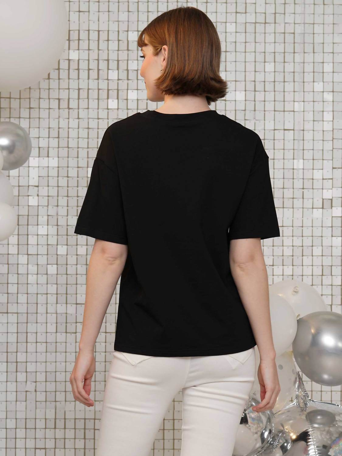 A Thousand Words - Glitter Bow Tee - Rack Hunt -