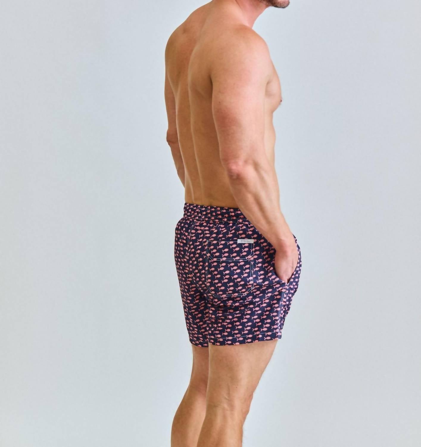 Fish Swim Trunks