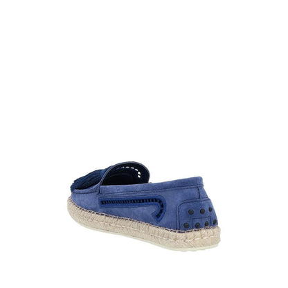Women's Leather Espadrilles