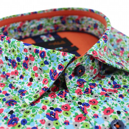 Men's Spring Melody Floral Short Sleeve Shirt