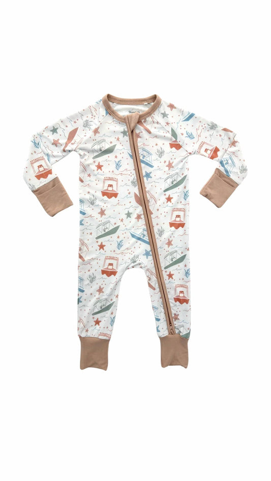 Kids' Zipper Romper