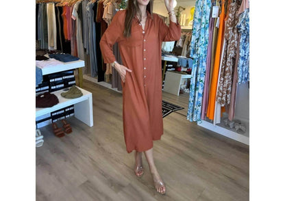 Zinzane - Maxi Shirt Dress - Rack Hunt