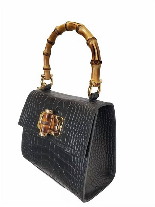 Women's Antonella Small Croco Handbag