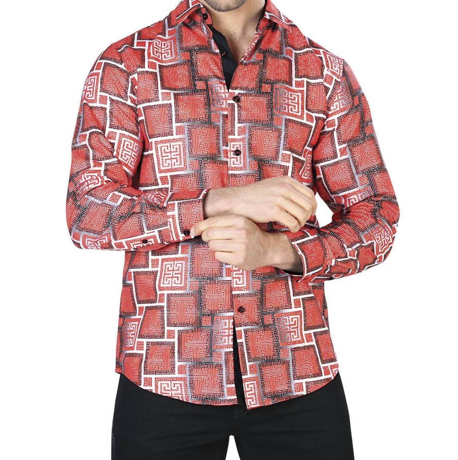 El Señor De Los Cielos - Casual Long Sleeve Shirt - Rack Hunt