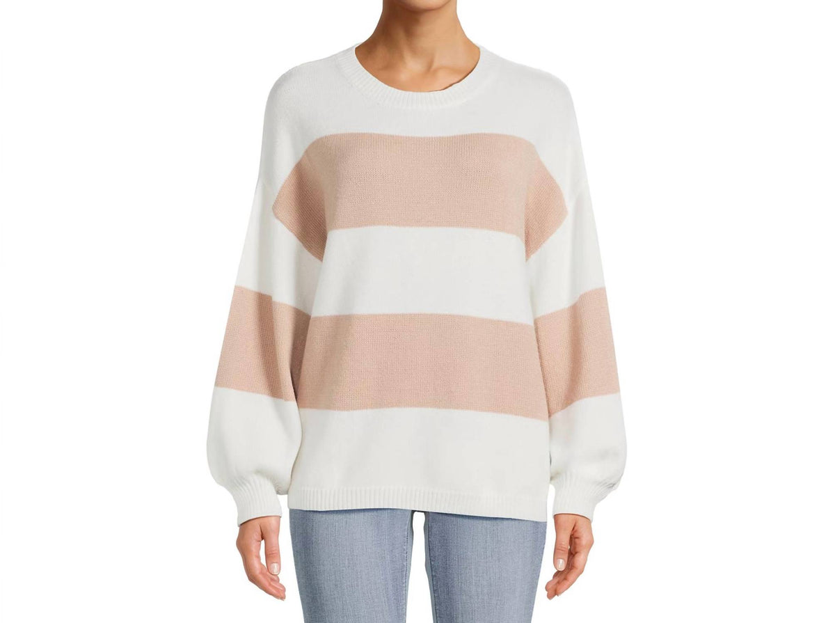 Striped Knit Sweater
