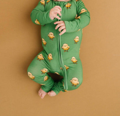 Kid's Spring Chicks Bamboo Sleeper