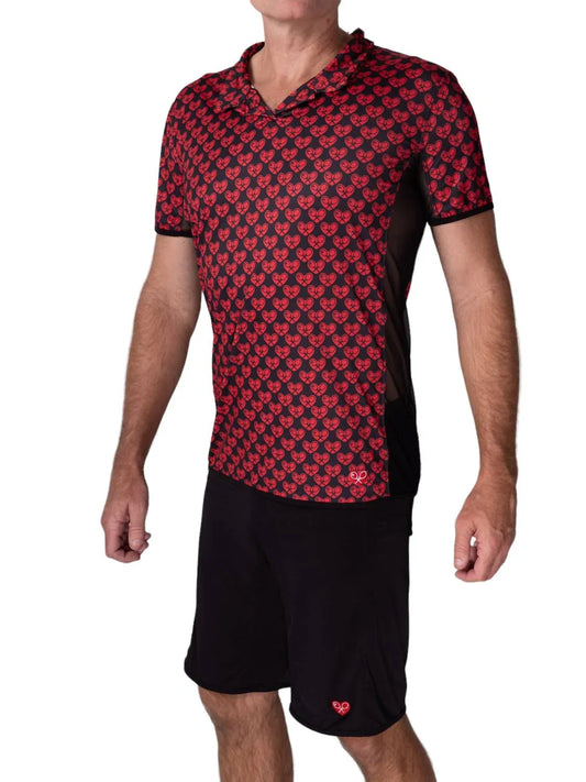 Love Love Tennis - Limited Long Polo Shirt - Rack Hunt