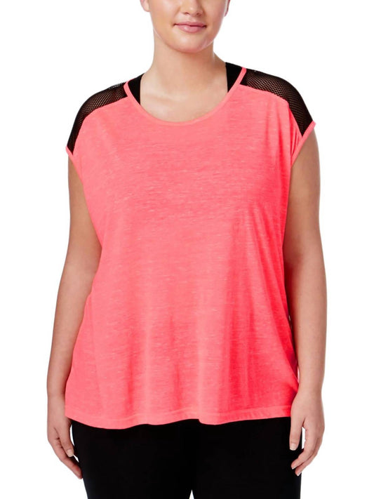 Women's Activewear Plus Size Active Strappy Back T-shirt