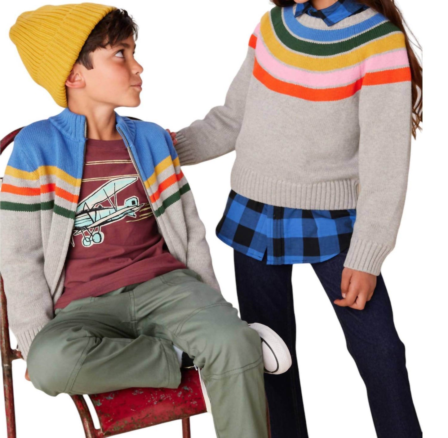 Tea Collection - Rainbow Sweater - Rack Hunt -