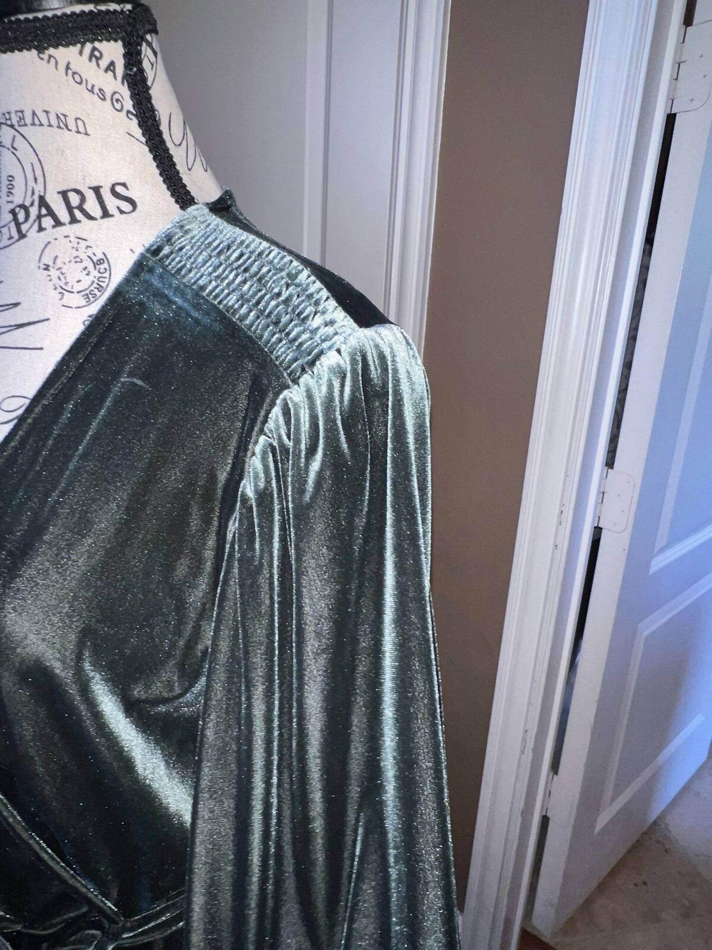 Gianni Bini - Women's Velvet Mini Wrap Holiday Party Dress - Rack Hunt -