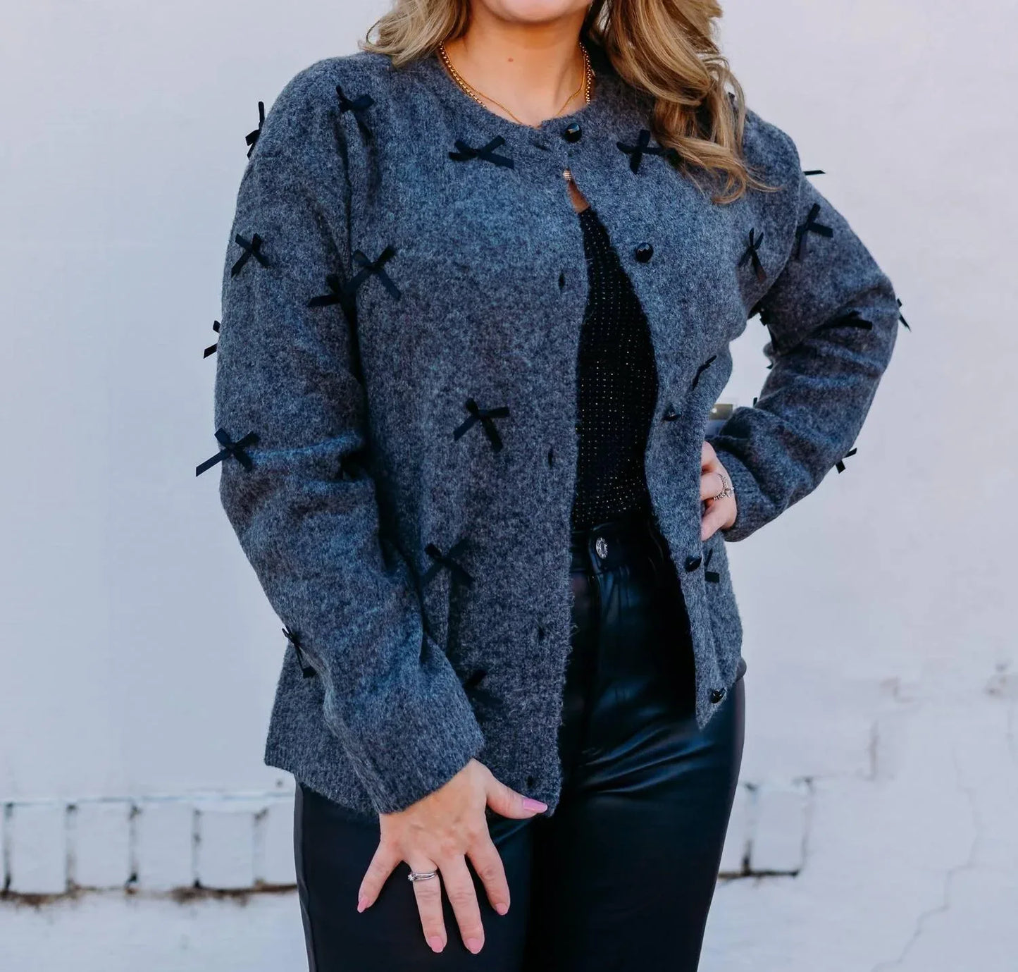 A La Carte - Bows Cardigan - Rack Hunt